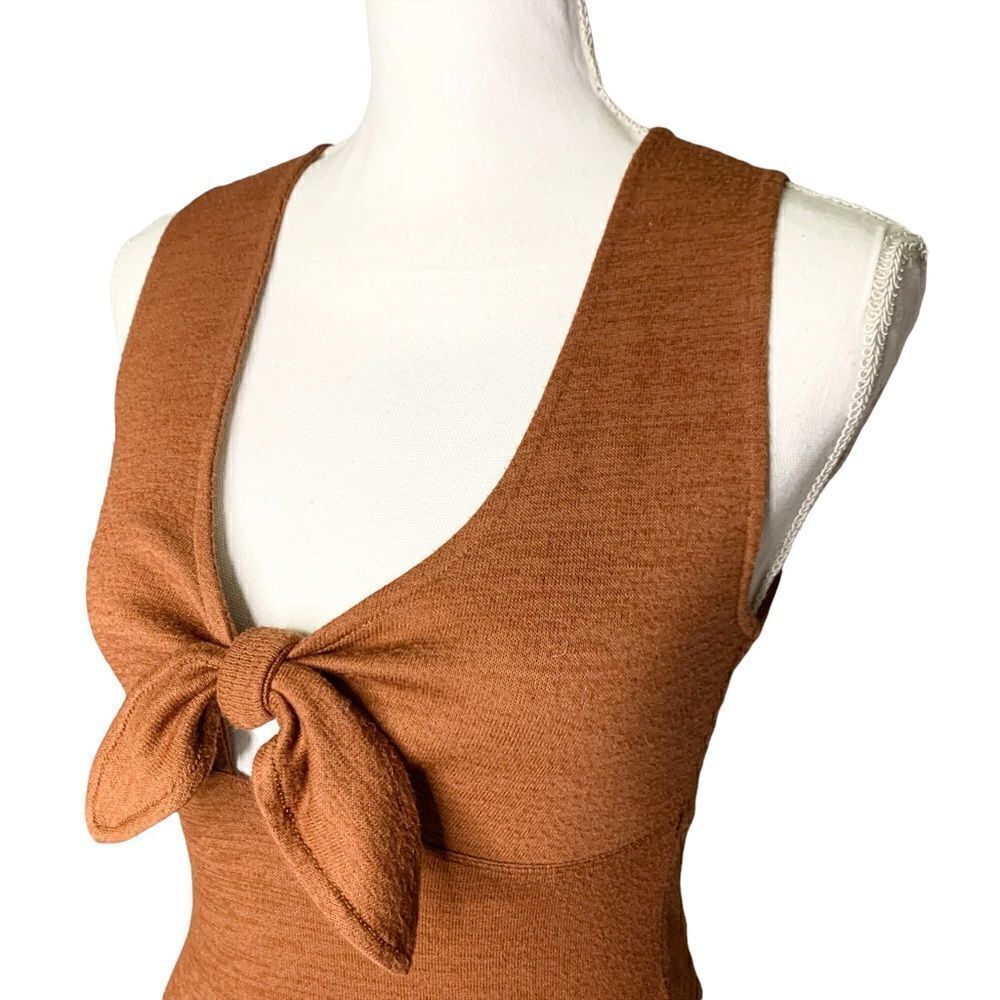 Women’s American Eagle First Essentials Brown Fro… - image 2